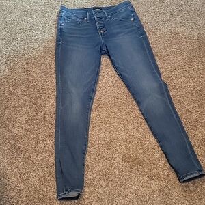 Express button fly jeans